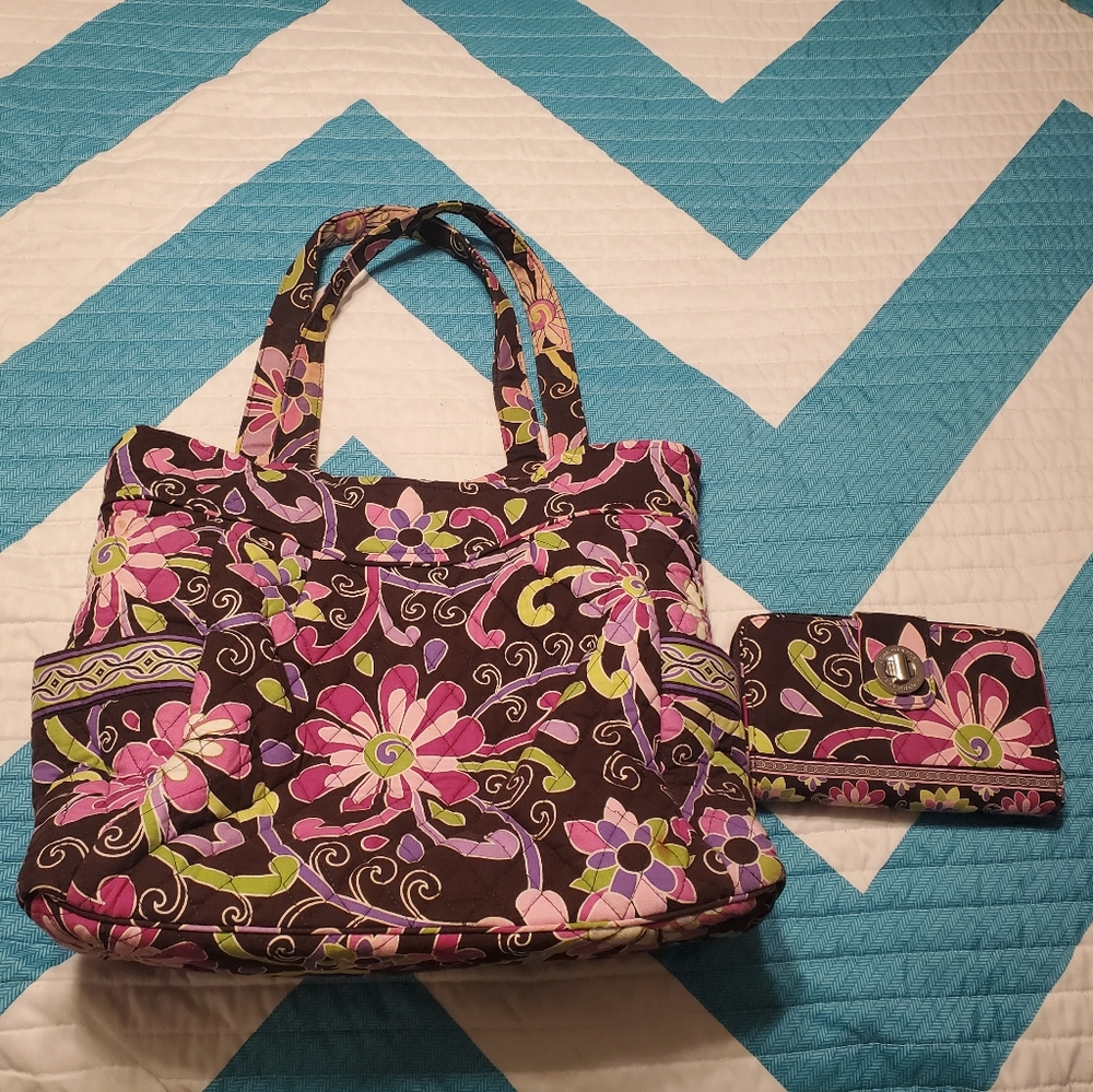 Vera Bradley bag and wallet